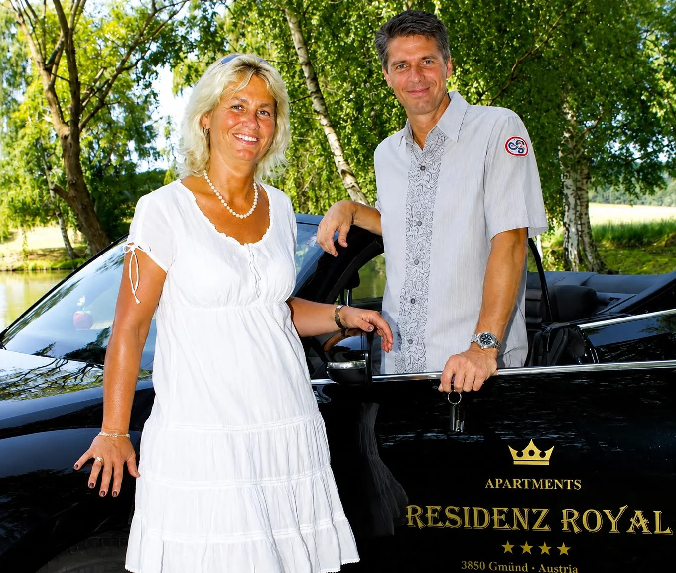 Marc und Vera Droll, Gastgeber der Residenz Royal