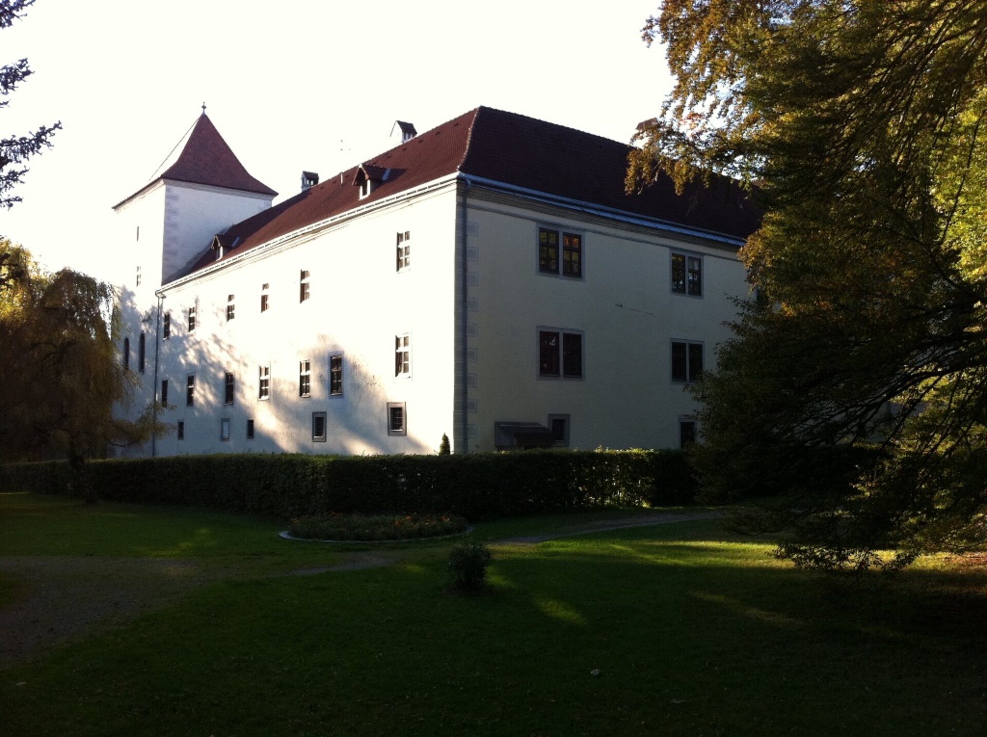 Castle park in Gmünd’s old town