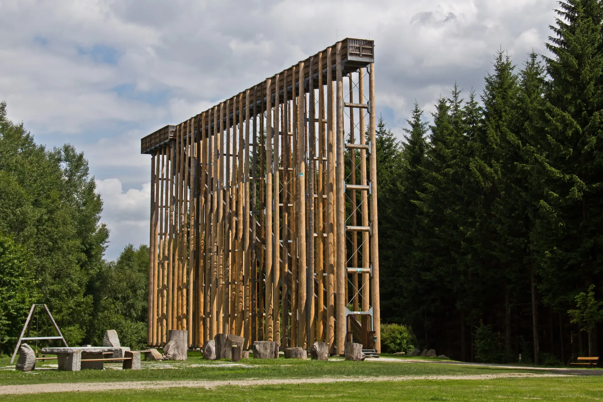 Schrems High Moor Nature Park with wetland habitats